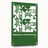 Bohemian Wall Art | Bauhaus Ausstellung 1923 Print | Boho Decor Canvas