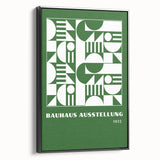 Bohemian Wall Art | Bauhaus Ausstellung 1923 Print | Boho Decor Canvas