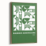 Bohemian Wall Art | Bauhaus Ausstellung 1923 Print | Boho Decor Canvas