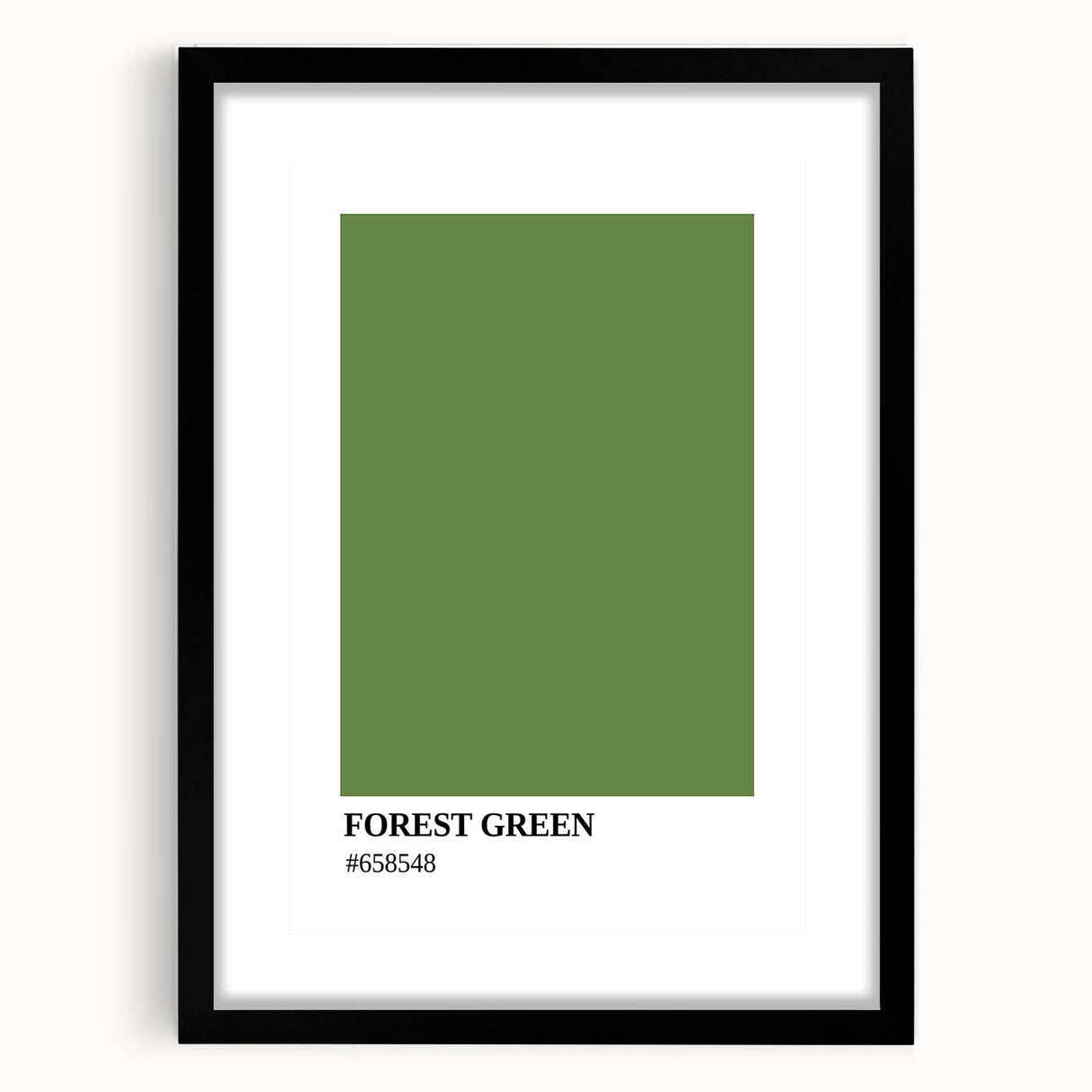 Bohemian Wall Art | Forest Green Minimalist Print | Boho Decor Canvas