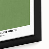 Bohemian Wall Art | Forest Green Minimalist Print | Boho Decor Canvas