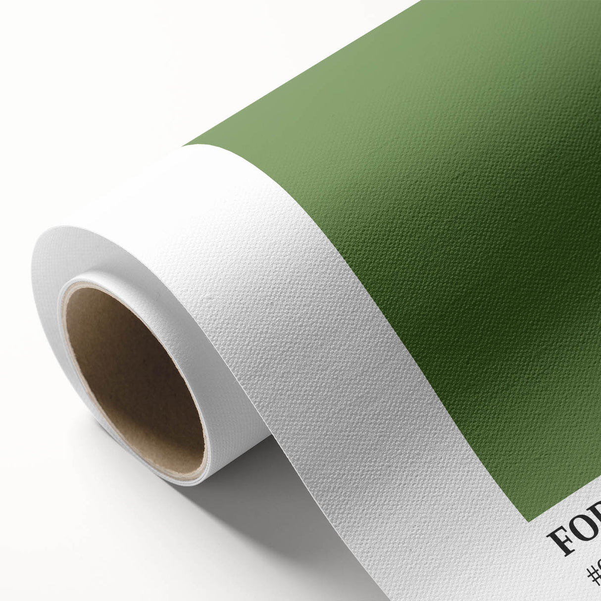 Bohemian Wall Art | Forest Green Minimalist Print | Boho Decor Canvas