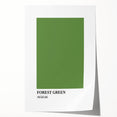 Bohemian Wall Art | Forest Green Minimalist Print | Boho Decor Canvas