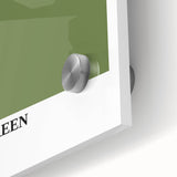 Bohemian Wall Art | Sage Green Minimalist Print | Boho Decor Canvas