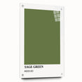 Bohemian Wall Art | Sage Green Minimalist Print | Boho Decor Canvas