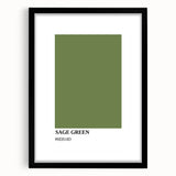 Bohemian Wall Art | Sage Green Minimalist Print | Boho Decor Canvas