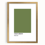 Bohemian Wall Art | Sage Green Minimalist Print | Boho Decor Canvas