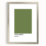 Bohemian Wall Art | Sage Green Minimalist Print | Boho Decor Canvas