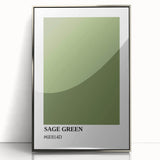 Bohemian Wall Art | Sage Green Minimalist Print | Boho Decor Canvas