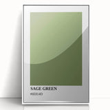 Bohemian Wall Art | Sage Green Minimalist Print | Boho Decor Canvas