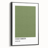 Bohemian Wall Art | Sage Green Minimalist Print | Boho Decor Canvas