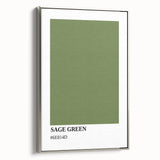 Bohemian Wall Art | Sage Green Minimalist Print | Boho Decor Canvas