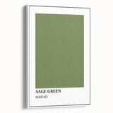 Bohemian Wall Art | Sage Green Minimalist Print | Boho Decor Canvas