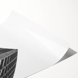 Brutalist Wall Art | Modern Geometric Industrial Design Canvas Print