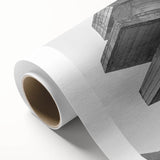 Brutalist Wall Art | Modern Industrial Concrete Geometric Sculpture Print