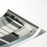 Modern Brutalist Wall Art | Minimalist Geometric Concrete Architecture