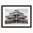 Brutalist Wall Art | Modern Industrial Architecture Concrete Design Print