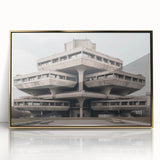 Brutalist Wall Art | Modern Industrial Architecture Concrete Design Print