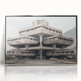 Brutalist Wall Art | Modern Industrial Architecture Concrete Design Print