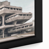 Brutalist Wall Art | Modern Industrial Architecture Concrete Design Print