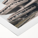 Brutalist Wall Art | Modern Industrial Architecture Concrete Design Print