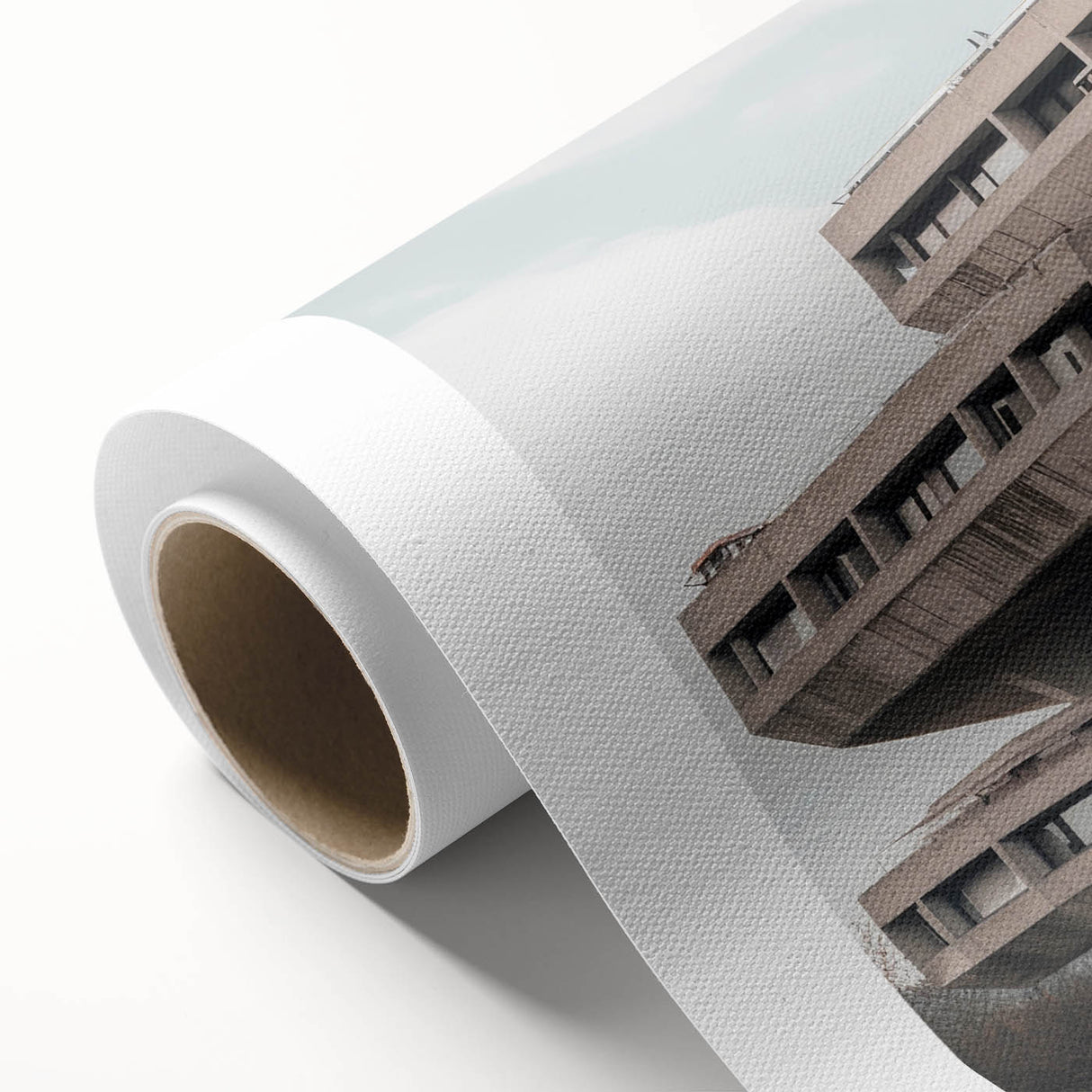 Brutalist Wall Art | Modern Industrial Architecture Concrete Design Print