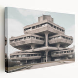 Brutalist Wall Art | Modern Industrial Architecture Concrete Design Print