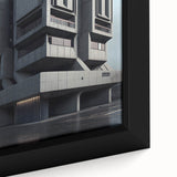 Bold Brutalist Wall Art | Geometric Industrial Concrete Architecture