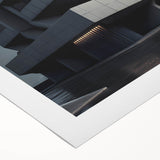 Bold Brutalist Wall Art | Geometric Industrial Concrete Architecture