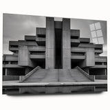Brutalist Wall Art | Monumental Industrial Concrete Architecture Print