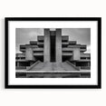 Brutalist Wall Art | Monumental Industrial Concrete Architecture Print