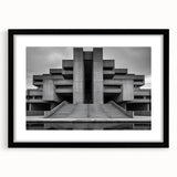 Brutalist Wall Art | Monumental Industrial Concrete Architecture Print