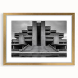Brutalist Wall Art | Monumental Industrial Concrete Architecture Print