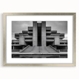 Brutalist Wall Art | Monumental Industrial Concrete Architecture Print