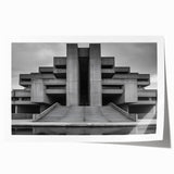 Brutalist Wall Art | Monumental Industrial Concrete Architecture Print
