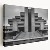 Brutalist Wall Art | Monumental Industrial Concrete Architecture Print