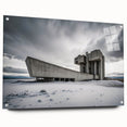 Brutalist Wall Art | Industrial Concrete Landscape Architecture Print