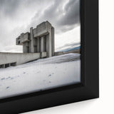 Brutalist Wall Art | Industrial Concrete Landscape Architecture Print