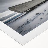Brutalist Wall Art | Industrial Concrete Landscape Architecture Print