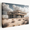 Brutalist Wall Art | Modern Desert Industrial Concrete Architecture Print