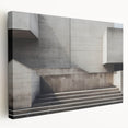 Brutalist Wall Art | Minimalist Concrete Architecture Geometric Print