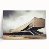 Brutalist Wall Art | Bold Industrial Concrete Architecture Design Print