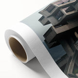 Brutalist Wall Art | Modern Geometric Architecture | Industrial Canvas Print
