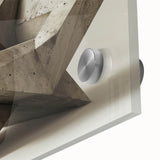 Brutalist Design Art | Geometric Concrete Sculpture Modern Industrial Print