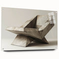 Brutalist Design Art | Geometric Concrete Sculpture Modern Industrial Print
