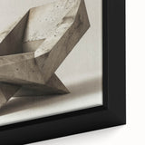 Brutalist Design Art | Geometric Concrete Sculpture Modern Industrial Print