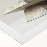 Brutalist Design Art | Geometric Concrete Sculpture Modern Industrial Print