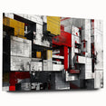 Bold Brutalist Wall Art | Industrial Geometric Design with Concrete Textures