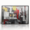 Bold Brutalist Wall Art | Industrial Geometric Design with Concrete Textures