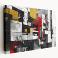 Bold Brutalist Wall Art | Industrial Geometric Design with Concrete Textures